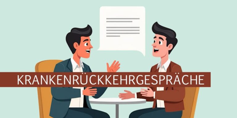 Krankenrückkehrgespräche